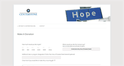 Desktop Screenshot of giving.centerstone.org